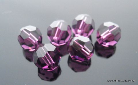 Swarovski Round Art 5000 Amethyst 6mm